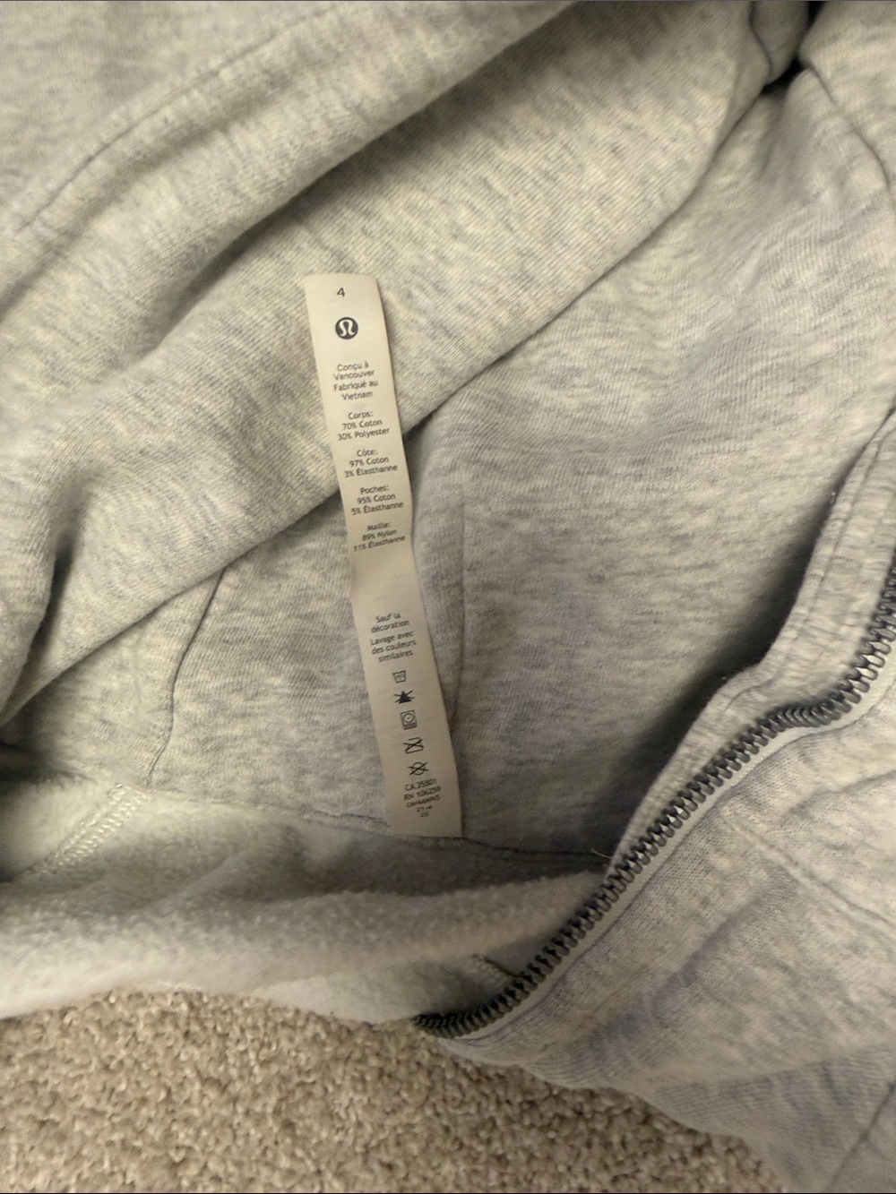 Lululemon jacket - Picture 3 of 3
